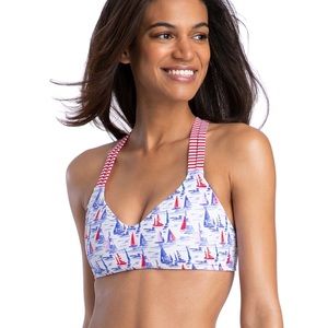 Vineyard Vines reversible bikini top